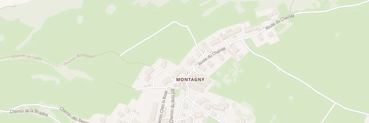 Plan du 83 Rte du Chainay à Arith
