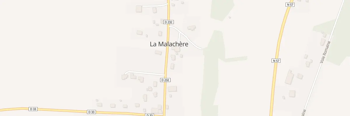 Plan du 40 Grande Rue à La Malachère