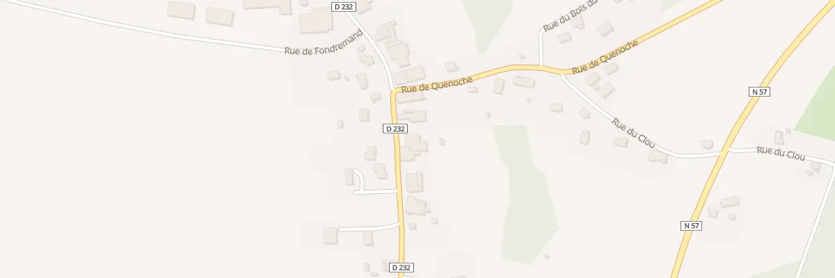 Plan du 50 Grande Rue à La Malachère