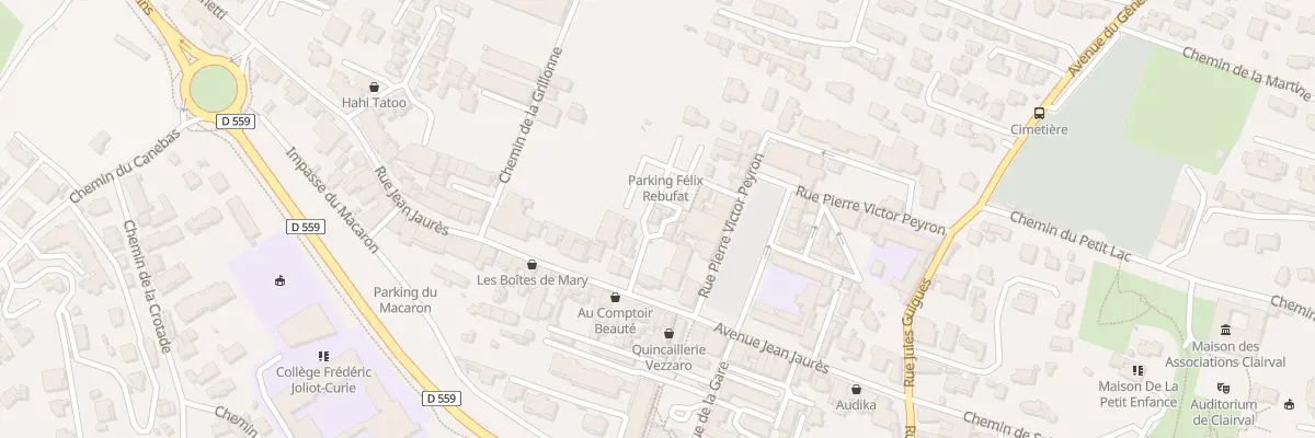 Plan du 5348 Pl de la Republique à Carqueiranne
