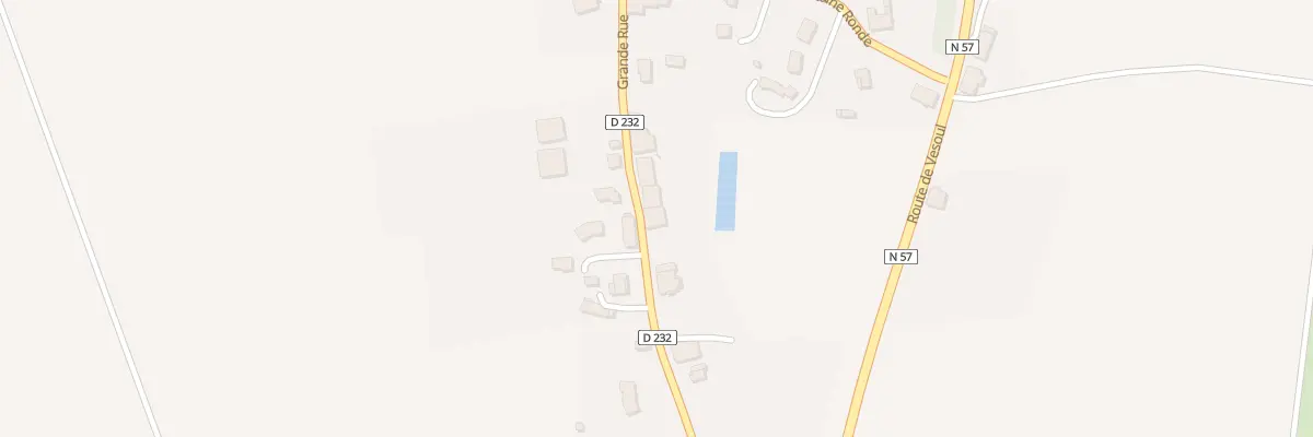 Plan du 6 Grande Rue à La Malachère