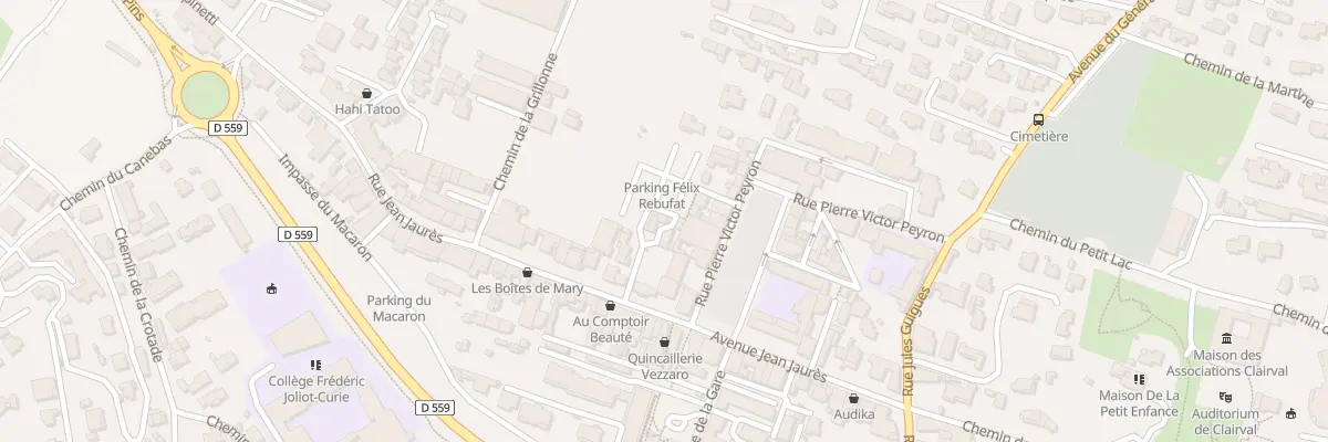 Plan du 5347 Av Jean Jaures à Carqueiranne