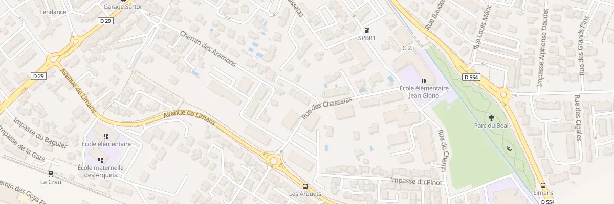Plan du 11 Imp du Perdea à La Crau