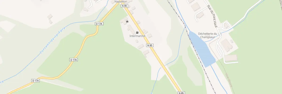 Plan du 5201 Les Barraques à La Fare-en-Champsaur