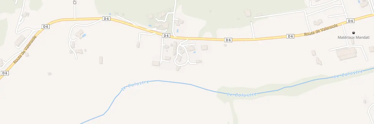 Plan du 1263G Rte de Valensole à Riez