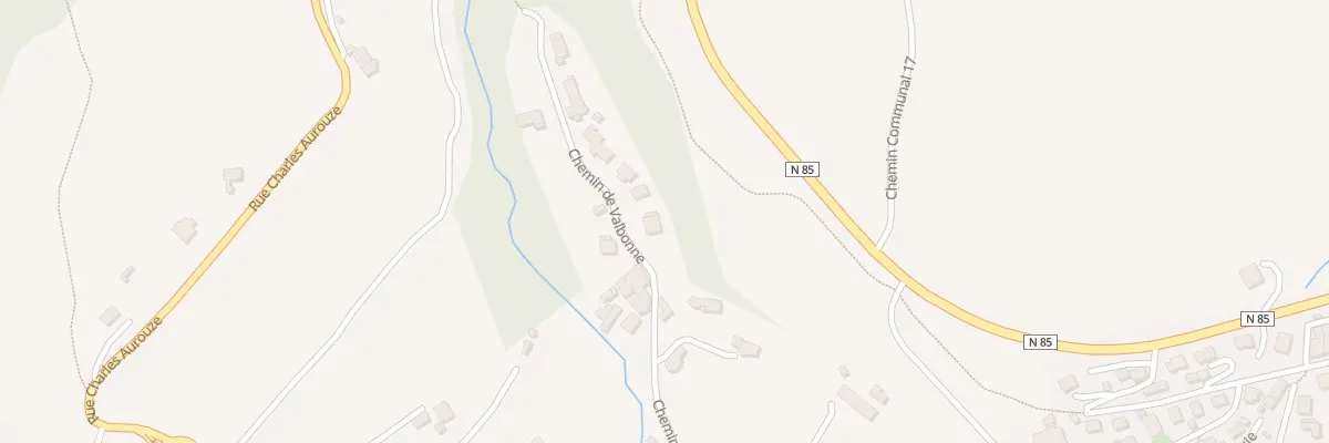 Plan du 34 Che de Val de Bonne à Gap