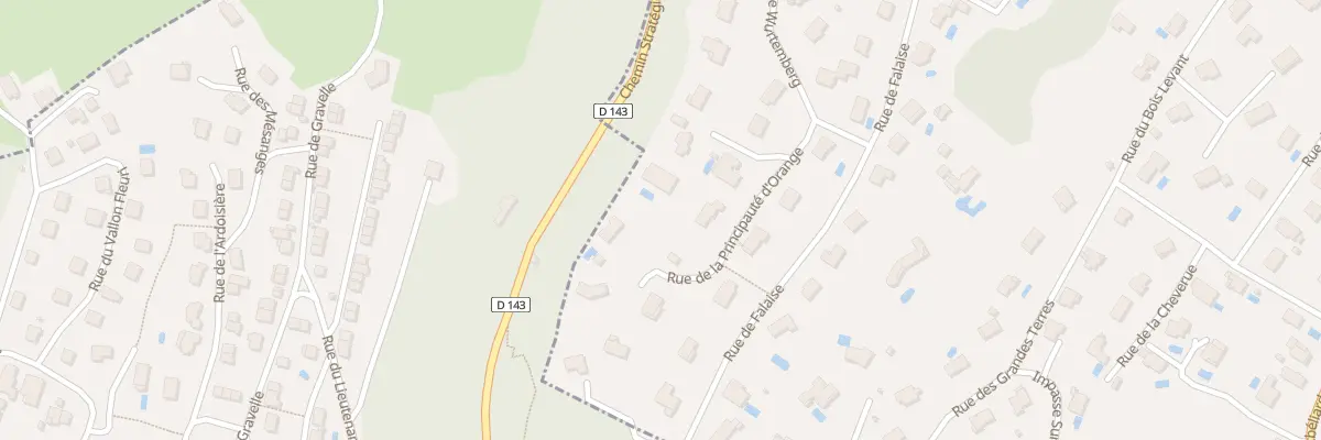 Plan du 10B Rue de la Principauté d’Orange à Montfaucon