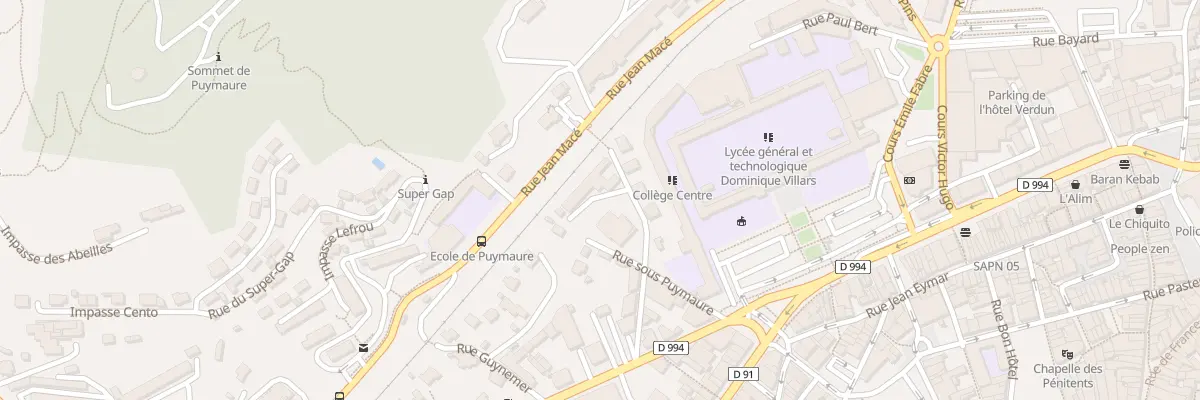 Plan du 3A Rue Condorcet à Gap