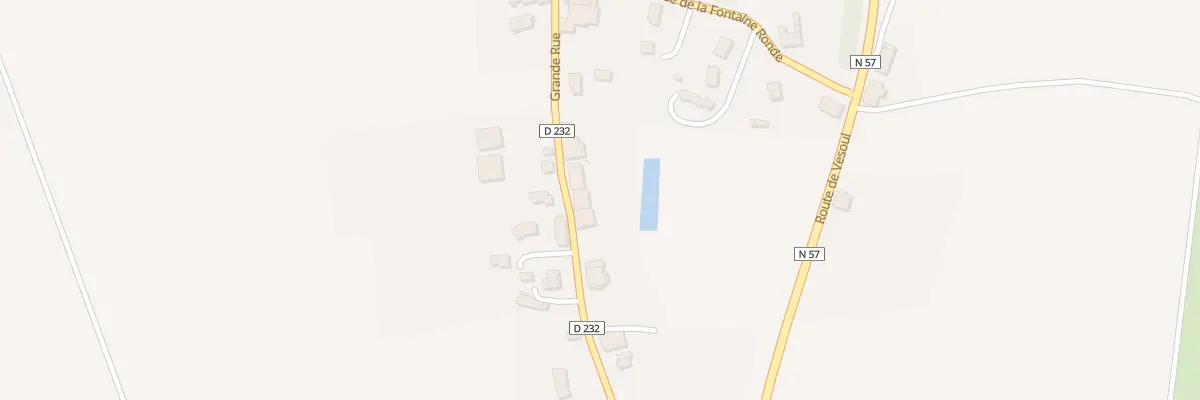 Plan du 8 Grande Rue à La Malachère