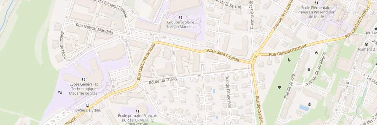 Plan du 12 Rue aude sixtia à Saint-Julien-en-Genevois