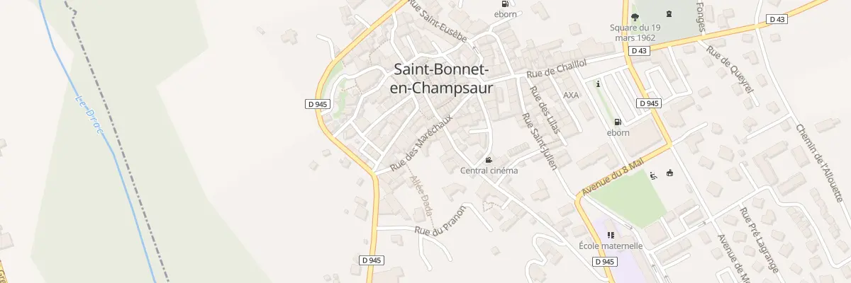 Plan du 10 Rue des Maréchaux à Saint-Bonnet-en-Champsaur