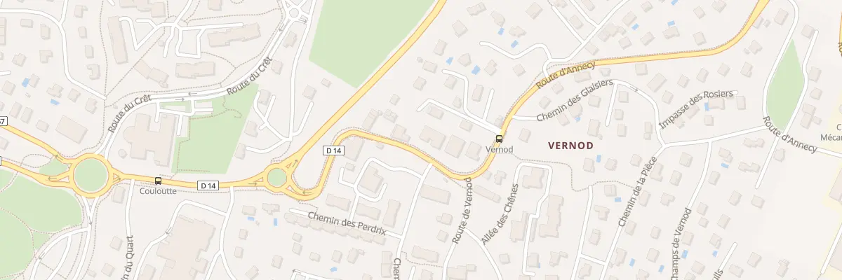 Plan du 1065 Rte d’Annecy à Poisy