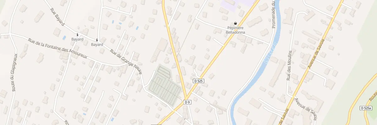 Plan du 80 Rte du Moutaret à Allevard