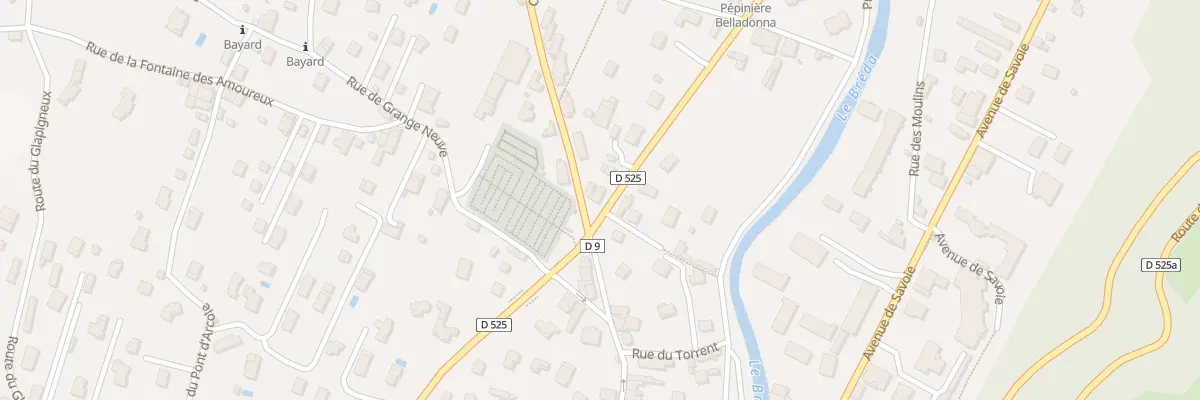 Plan du 22 Rte du Moutaret à Allevard