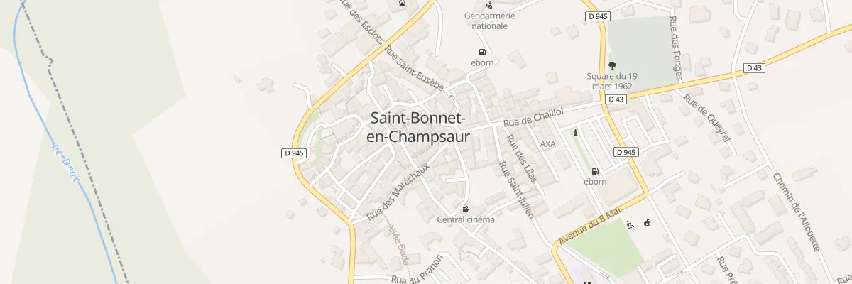 Plan du 6 Pl de la Tour à Saint-Bonnet-en-Champsaur