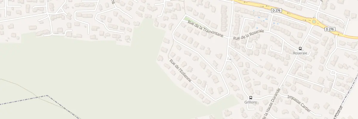 Plan du 486 Rue de l’Eolienne à La Crau