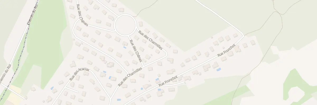 Plan du 9 Rue des Charmilles à Thise