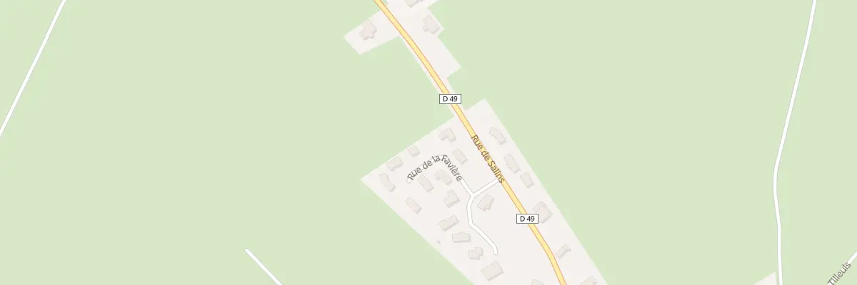 Plan du 6B Rue de la Faviere à Boujailles