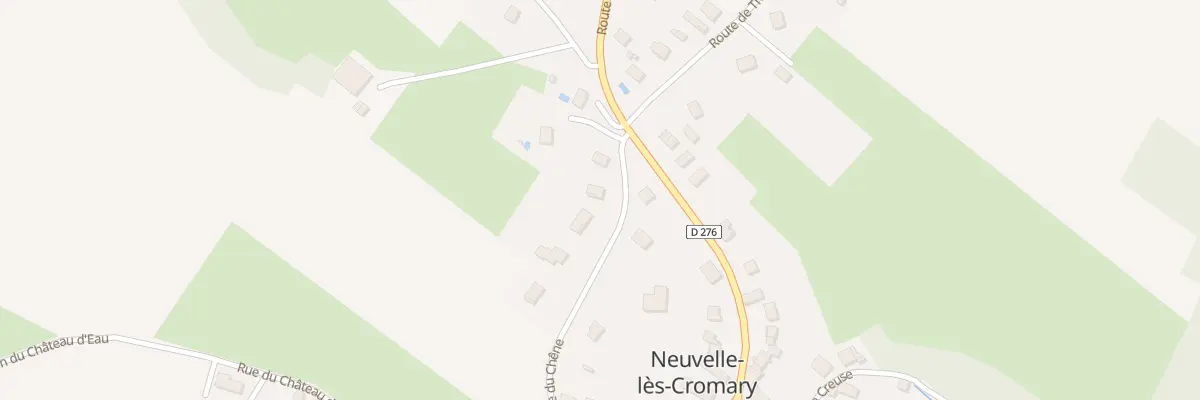 Plan du 8 Rue du Chêne à Neuvelle-lès-Cromary