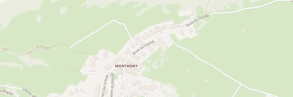 Plan du 5121 Montagny à Arith