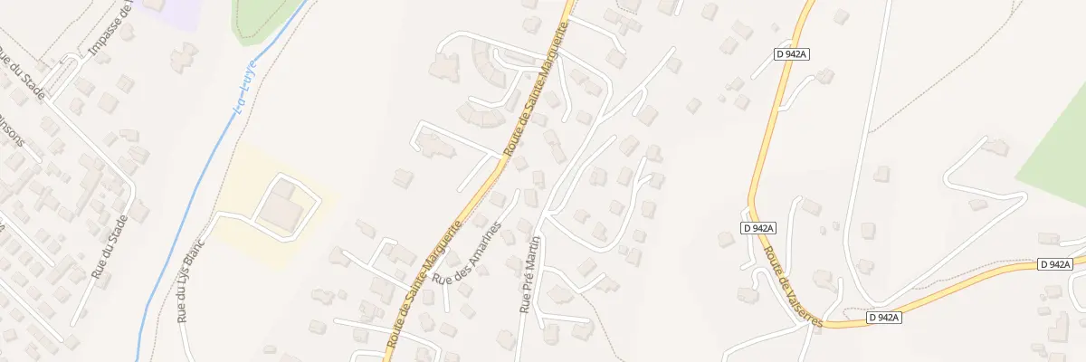 Plan du 20 Rue des Amarines à Gap
