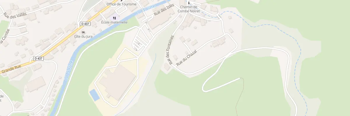 Plan du 1 Rue du Chazal à Foncine-le-Haut