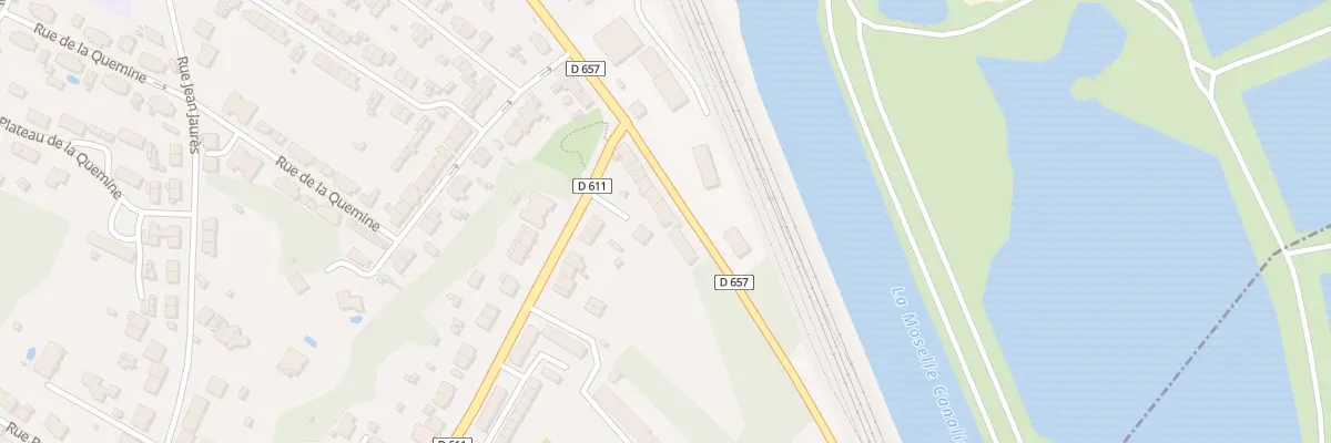 Plan du 172 Av du Gen de Gaulle à Dieulouard