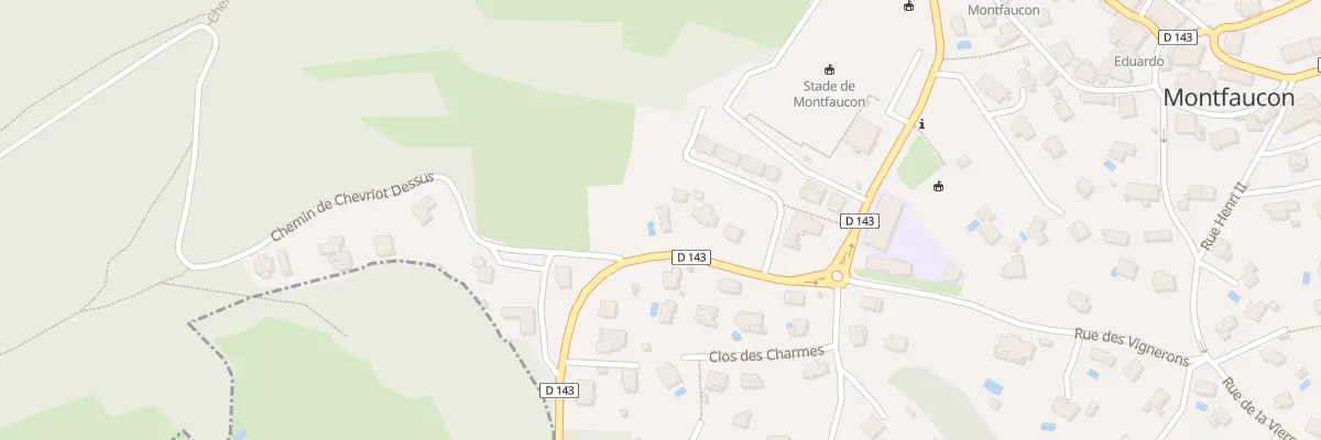 Plan du 4 Che Stratégique à Montfaucon