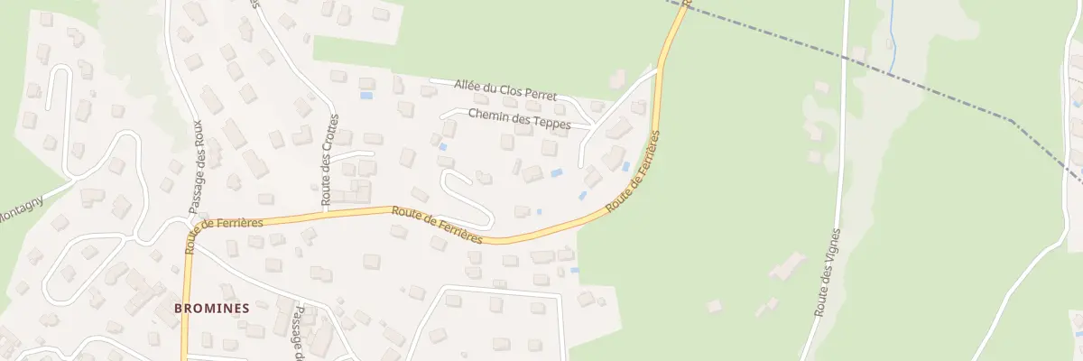 Plan du 146 Che des Teppes à Sillingy