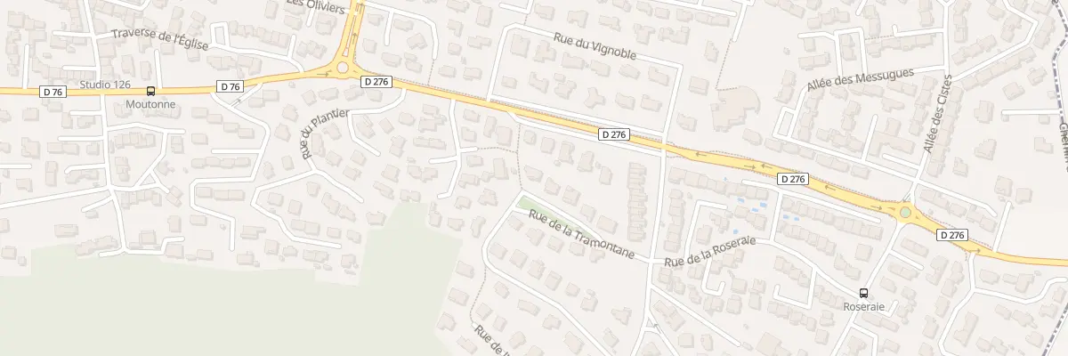 Plan du 10 Rue de la Tramontane à La Crau