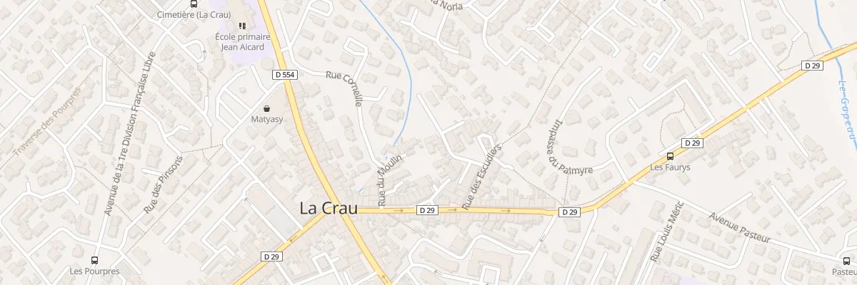 Plan du 9 Imp du Couvent à La Crau