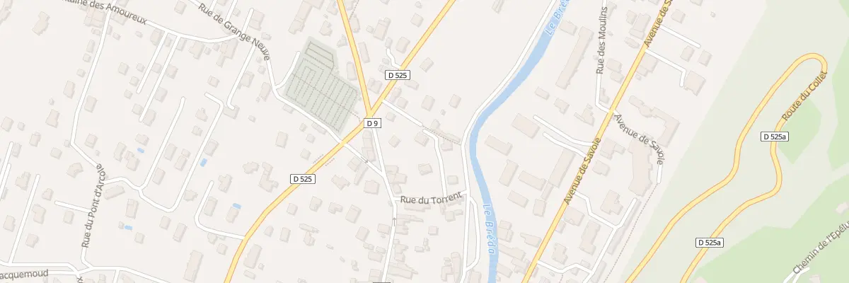 Plan du 4 Rue du Torrent à Allevard
