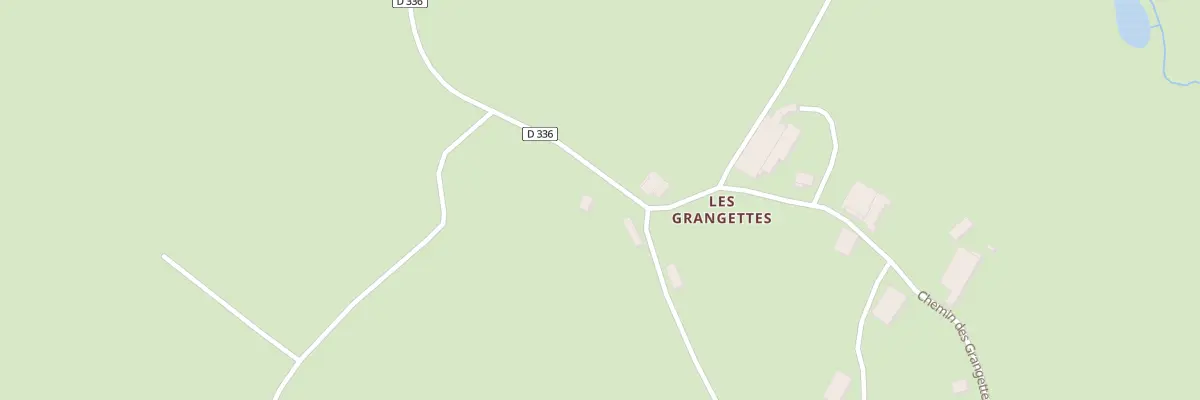 Plan du 5161 Che des Grangettes à Censeau