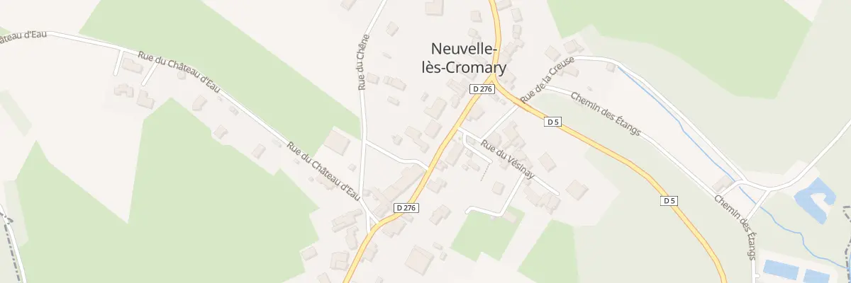 Plan du 12A Gr Grande Rue à Neuvelle-lès-Cromary