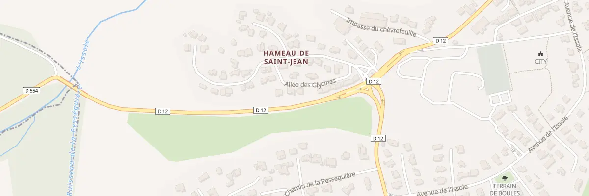 Plan du 117 All des Glycines à Forcalqueiret