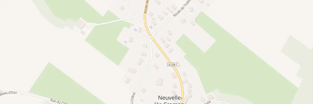 Plan du 1 Rue du Chêne à Neuvelle-lès-Cromary