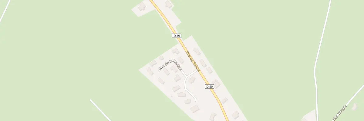 Plan du 4 Rue de la Faviere à Boujailles