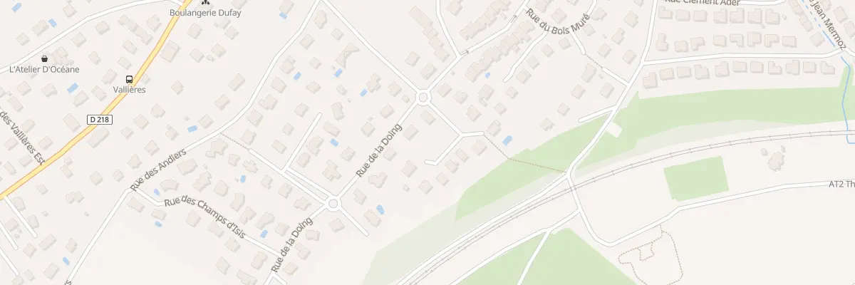 Plan du 18 Rue du Trébignon à Thise