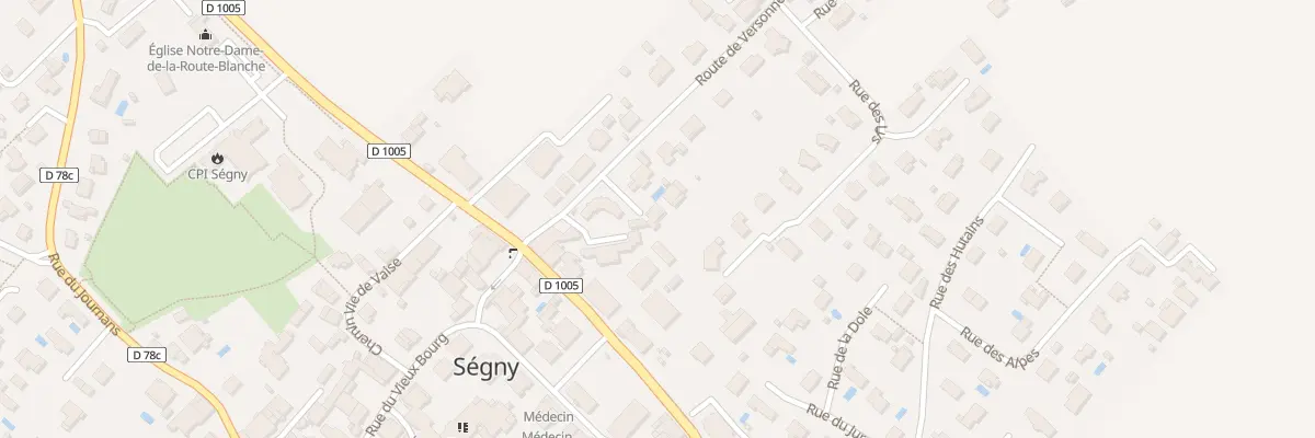 Plan du 114 Rte de Versonnex à Ségny