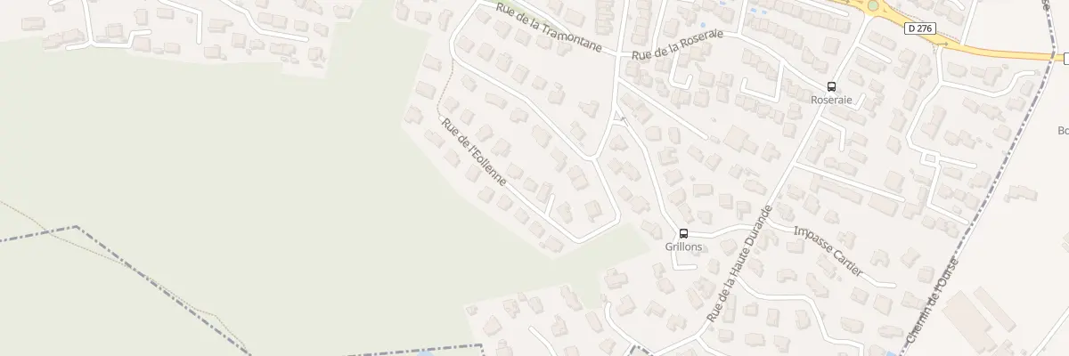 Plan du 388 Rue de l’Eolienne à La Crau
