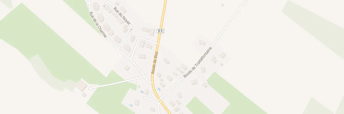 Plan du 11 Rte de Traitiefontaine à Neuvelle-lès-Cromary
