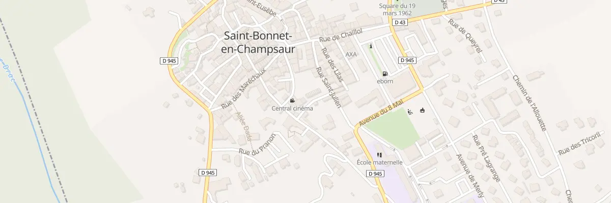 Plan du 5 Rue du Coq à Saint-Bonnet-en-Champsaur