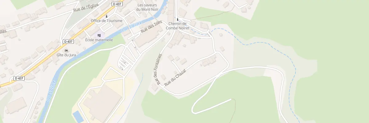 Plan du 5 Rue du Chazal à Foncine-le-Haut