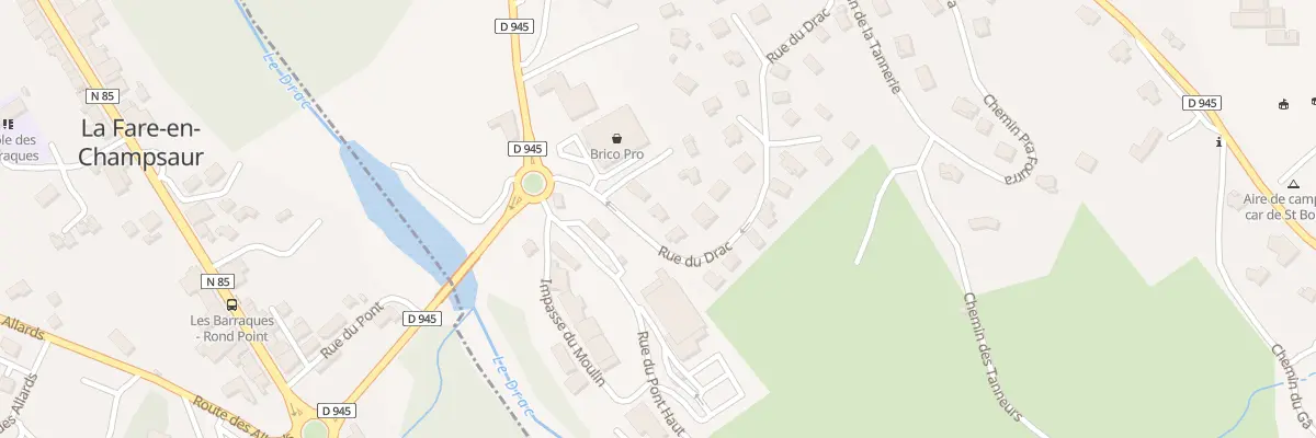 Plan du 5 Rue du Drac à Saint-Bonnet-en-Champsaur