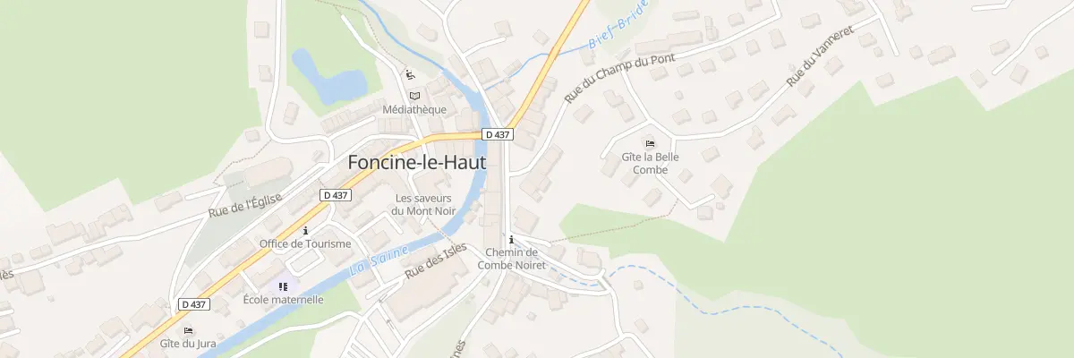 Plan du 7 Rue des Fontaines à Foncine-le-Haut
