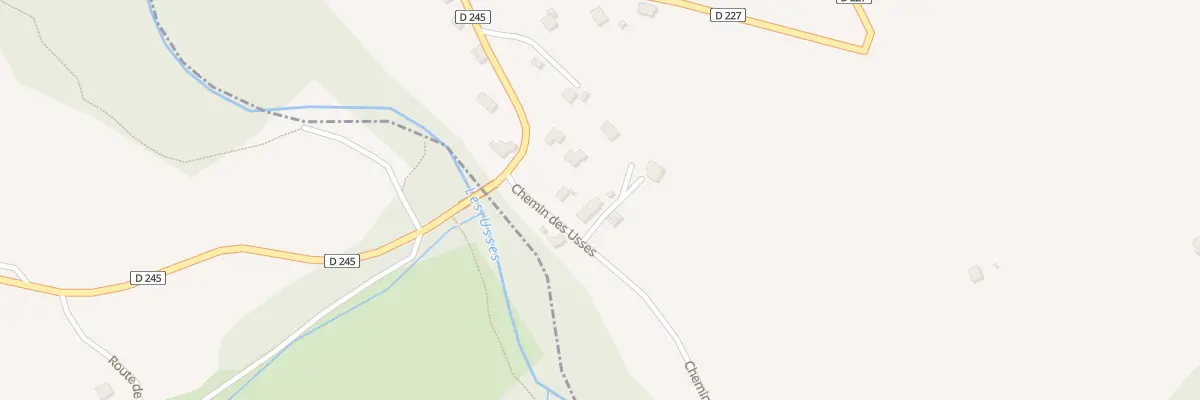 Plan du 531 Che des Usses à Cruseilles