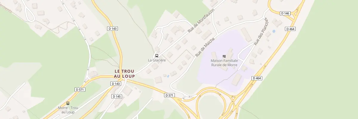 Plan du 5 Rue de Maiche à Morre
