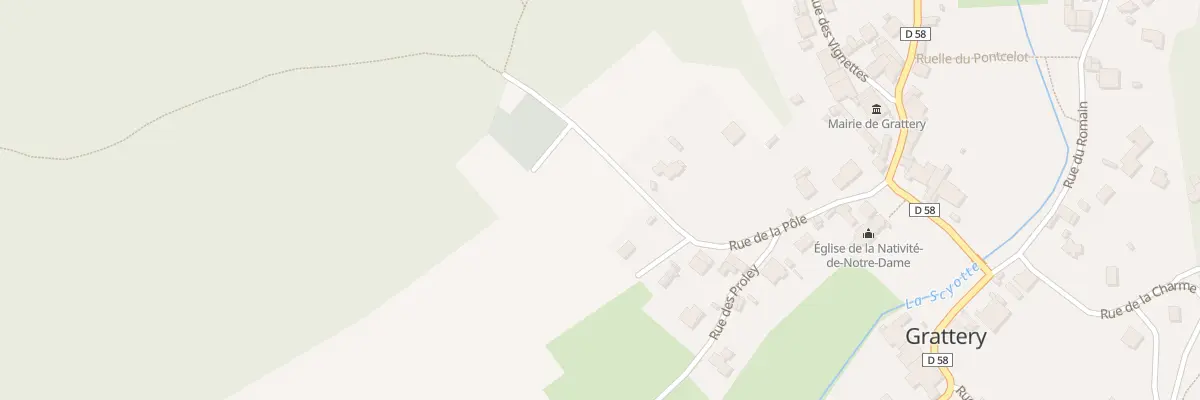 Plan du 150 Rue de la Pole à Grattery
