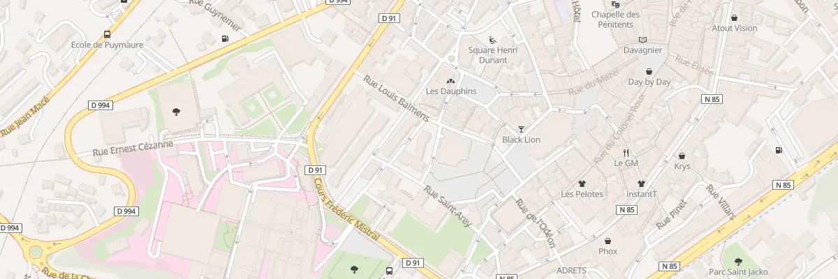 Plan du 4 Rue Champollion à Gap