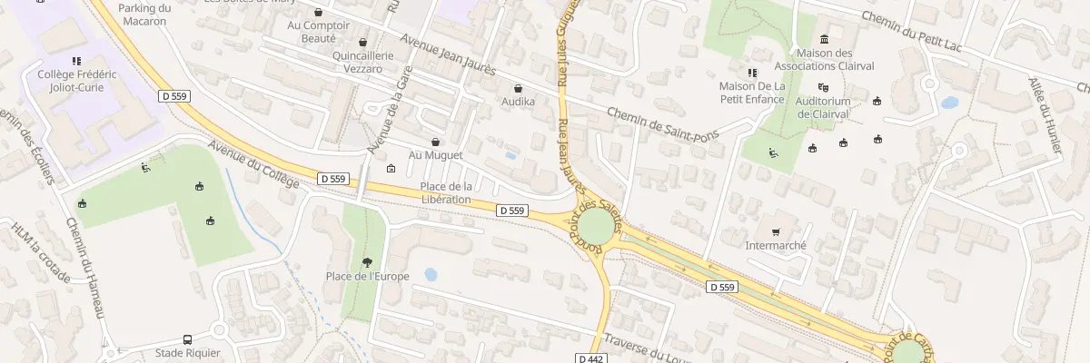 Plan du 1 Av Jean Jaures à Carqueiranne